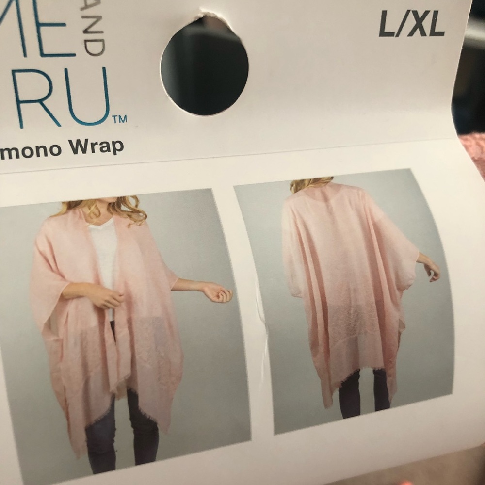 Pink Kimono Wrap